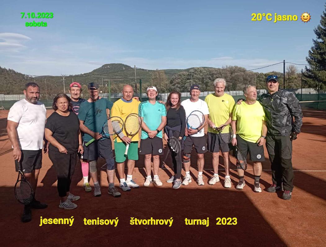 Vyhodnotenie sezóny a výročná členská schôdza Tenisového klubu 