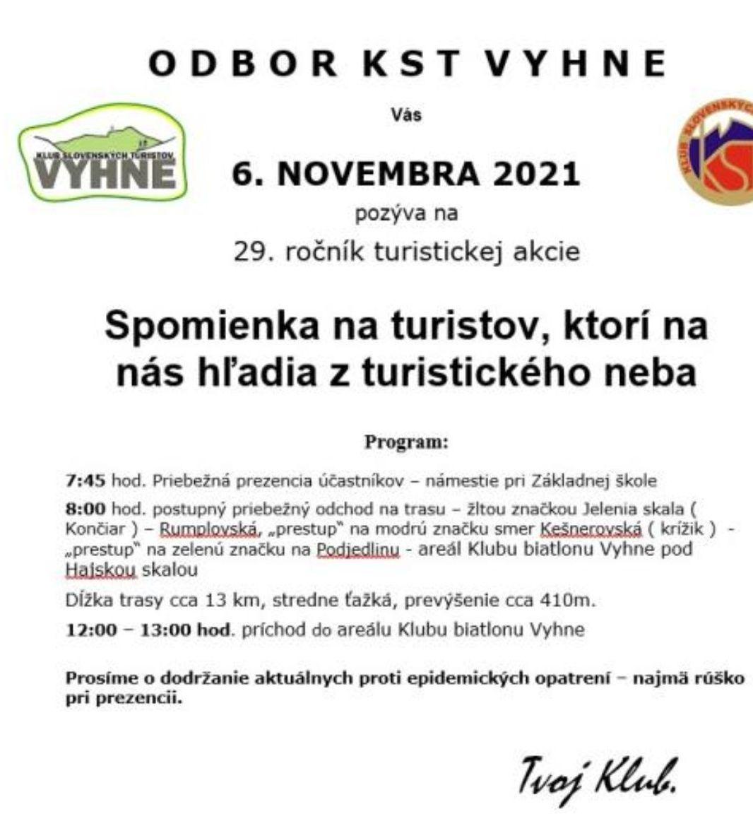 Vyhne 6.11.2021